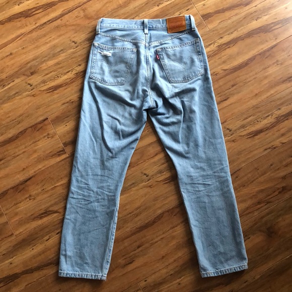 Levi’s 501 Montgomery Wash cropped Jeans - Picture 2 of 8